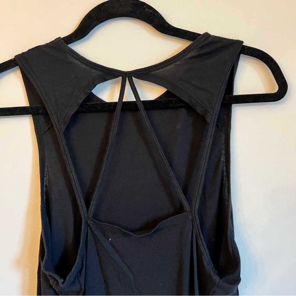 Beyond Yoga Black Athletic Tank Top Criss Cross Back | S - Picture 7 of 7